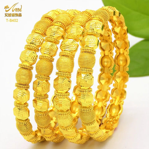 Dubai 24K Gold Bracelets Luxury Jewelry Designers - EveryWares