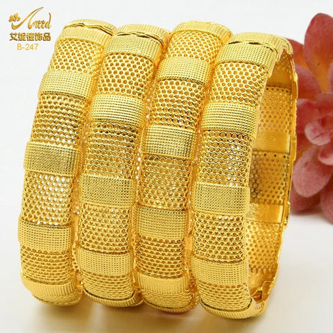 Dubai 24K Gold Bracelets Luxury Jewelry Designers - EveryWares