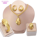 Dubai Gold Color Jewelry Set - EveryWares