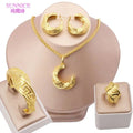 Dubai Gold Color Jewelry Set - EveryWares