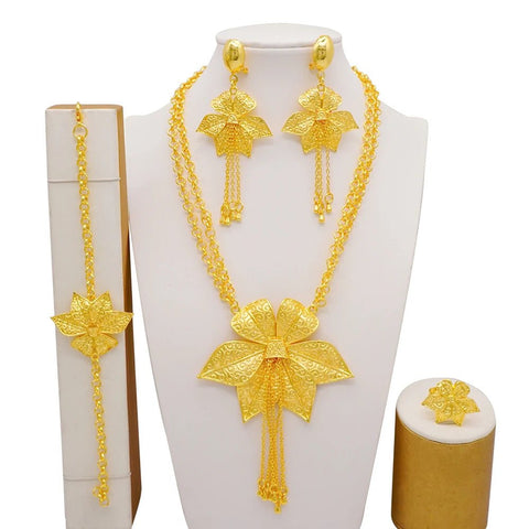 Dubai Gold Color Jewelry Sets African - EveryWares