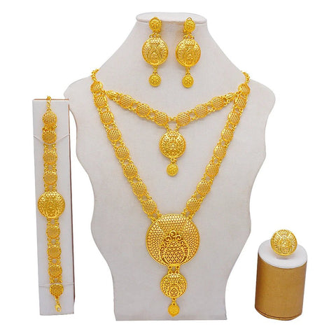 Dubai Gold Color Jewelry Sets African - EveryWares