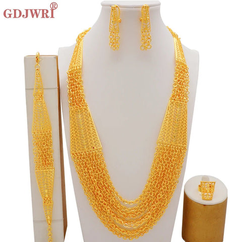 Dubai Gold Color Jewelry Sets African - EveryWares