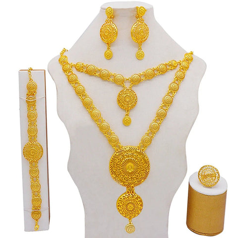 Dubai Gold Color Jewelry Sets African - EveryWares