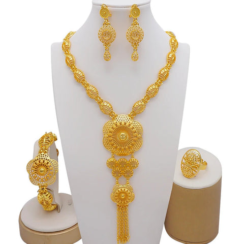 Dubai Gold Color Jewelry Sets African - EveryWares