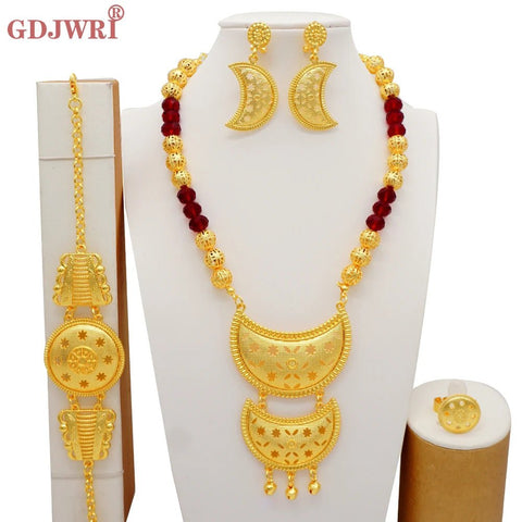 Dubai Gold Color Jewelry Sets African - EveryWares