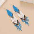 Earring Ethnic Handmade Seed Beads Long Earrings - EveryWares