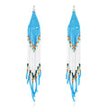 Earring Ethnic Handmade Seed Beads Long Earrings - EveryWares