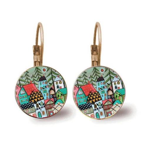 Earrings Mandala Temperament Jewelry - EveryWares