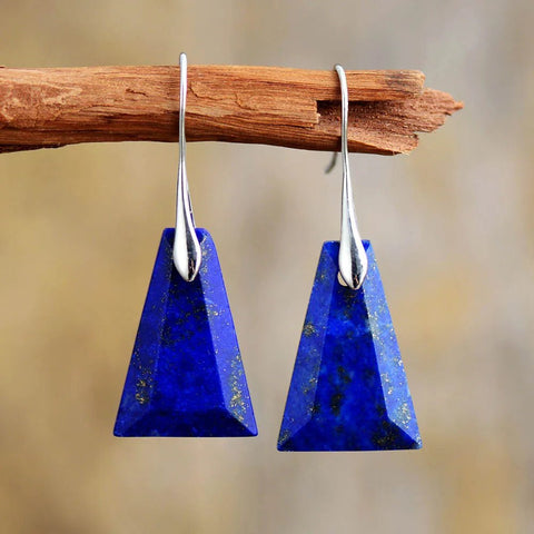 Earrings Trend Trapezoid Fashion Stone Earring Elegant - EveryWares