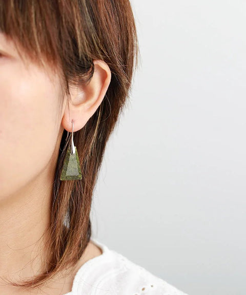 Earrings Trend Trapezoid Fashion Stone Earring Elegant - EveryWares