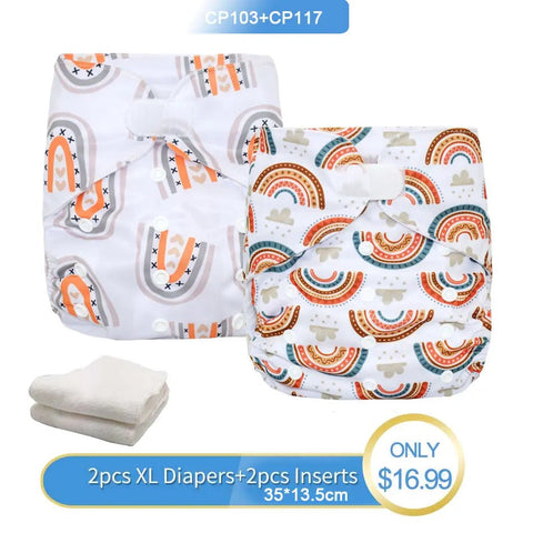 Eco - Friendly Cloth Diaper Washable Adjustable Reusable - EveryWares