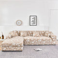 Elastic Slipcover Sofa Cover All - inclusive Slip - resistant Sectional Corner Couch - EveryWares