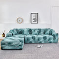 Elastic Slipcover Sofa Cover All - inclusive Slip - resistant Sectional Corner Couch - EveryWares