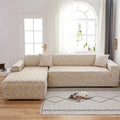 Elastic Slipcover Sofa Cover All - inclusive Slip - resistant Sectional Corner Couch - EveryWares