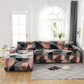 Elastic Slipcover Sofa Cover All - inclusive Slip - resistant Sectional Corner Couch - EveryWares