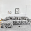 Elastic Slipcover Sofa Cover All - inclusive Slip - resistant Sectional Corner Couch - EveryWares