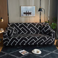 Elastic Sofa Cover Set Slip - Resistant - 1 Seater 90X140cm - 35.43X55.11in - EveryWares