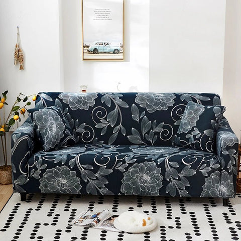 Elastic Sofa Cover Set Slip - Resistant - 2 Seater 145 - 185cm/ 57.08x72.83in - EveryWares