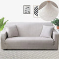 Elastic Sofa Cover Set Slip - Resistant - 3 - seater 195 - 230cm/76.77x90.55in - EveryWares