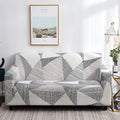 Elastic Sofa Cover Set Slip - Resistant - 3 - seater 195 - 230cm/76.77x90.55in - EveryWares