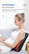 Electric Head Neck Cervical Massager Pillow with Heating Vibrating Massage Device - EveryWares