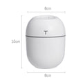 Electric Humidifier Mini Ultrasonic Air Purifier LED Lamp - EveryWares