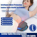 Electric Lumbar Traction Massager for Pain Relief Adjustable Intensity Vibration - EveryWares