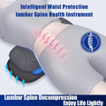 Electric Lumbar Traction Massager for Pain Relief Adjustable Intensity Vibration - EveryWares