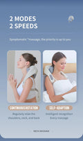 Electric Neck And Back Massager Wireless Shoulder Massage Pillow Trapezius - EveryWares