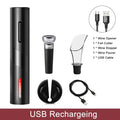 Electric Opener Rechargeable/Battery Automatic Corkscrew - EveryWares