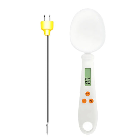 Electronic Scale Measuring Spoon Weighing, Kitchen Thermometer Measuring Tools 2 in 1 - EveryWares