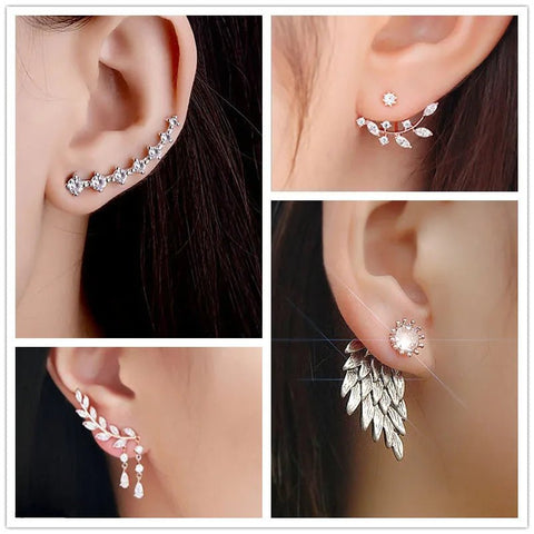 Elegant Earrings With Crystals - EveryWares