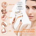 Epilator Electric Hair Removal Facial Body Lady Remover Rechargeable - EveryWares