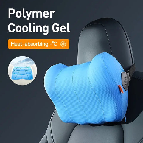 Ergonomic Gel Pillow for Headrest, Neck and Waist - EveryWares