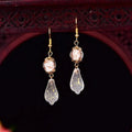 Ethnic Earrings Color Glaze Longs Classical Retro - EveryWares