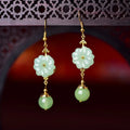 Ethnic Earrings Color Glaze Longs Classical Retro - EveryWares