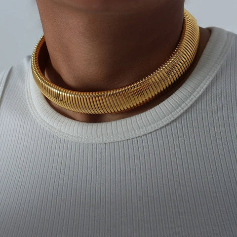 European Style Hip - Hop Style Metal Choker or Bracelet - EveryWares