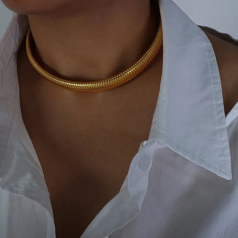 European Style Hip - Hop Style Metal Choker or Bracelet - EveryWares