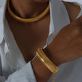 European Style Hip - Hop Style Metal Choker or Bracelet - EveryWares