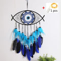 Evil Eye Dream Catcher For Bedroom With Lights Wall Hanging - EveryWares