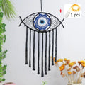 Evil Eye Dream Catcher For Bedroom With Lights Wall Hanging - EveryWares