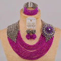 Fabulous Nigerian Traditional African Beaded Jewelry Set - EveryWares