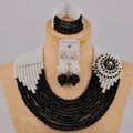 Fabulous Nigerian Traditional African Beaded Jewelry Set - EveryWares