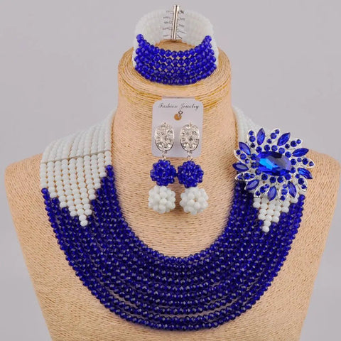 Fabulous Nigerian Traditional African Beaded Jewelry Set - EveryWares