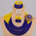 Fabulous Nigerian Traditional African Beaded Jewelry Set - EveryWares